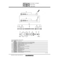 1 Corps De Roue Libre SHIMANO Y3SL98030 FH-C201/M475/RM40 Complete Freewheel Body -Boutique Prologo 1 corps de roue libre shimano y3sl98030 fh c201m475rm40 complete freewheel body 2