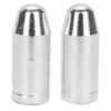 2 Bouchons De Valve TRIK TOPZ Balle Caps Shrader Argent
