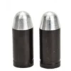 2 Bouchons De Valve TRIK TOPZ Balle Caps Shrader Noir