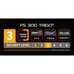 Antivol Pliable TRELOCK TRIGO FS 300 Long 100cm Blanc -Boutique Prologo antivol pliable trelock trigo fs 300 long 100cm blanc 2