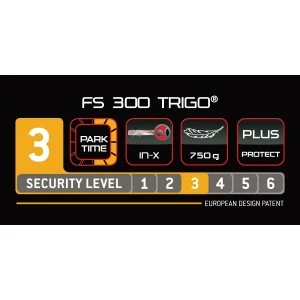 Antivol Pliable TRELOCK TRIGO FS 300 Long 100cm Rouge 3 Antivol Pliable TRELOCK TRIGO FS 300 Long 100cm Rouge – Image 3