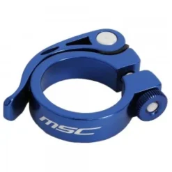 Collier De Selle MSC 31,8mm Bleu (serrage Rapide)