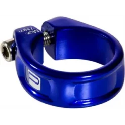 Collier De Selle PROMAX FC-1 Fixed Seat Clamp 25,4mm Bleu (serrage à Vis)