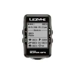 Compteur GPS LEZYNE SUPER HRSC Loaded + Cardio/Cadence