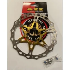 Disque De Frein A2Z Teppan-Yaki Oval 160mm 6 Trous Or