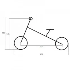 Boutique Prologo -Boutique Prologo draisienne en bois police bleu 12 2 4ans 1