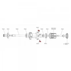 Kit Cliquets Corps Roue Libre MAVIC M40578 FTSL Pawls -Boutique Prologo kit cliquets corps de roue libre mavic m40578 ftsl freehub body pawl 2