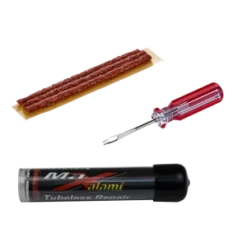 Kit De Réparation MAXALAMI Basic Tube Tubeless Repair Avec 3 Mèches & Outil D'insertion