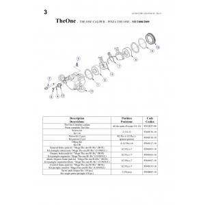 Kit Piston Etrier FORMULA FD40118-10 The One 2 Kit Piston Etrier FORMULA FD40118-10 The One – Image 2
