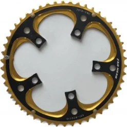 Kit Plateaux FARNEAR 110mm 34 & 50 Dents 10 Vitesses Noir & Or -Boutique Prologo kit plateaux farnear 110mm 34 50 dents 10 vitesses noir or 1