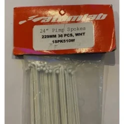 Pack De 36 Rayons ATOMLAB Acier / 229mm Blanc (BMX VTT 24") -Boutique Prologo pack de 36 rayons atomlab acier 229mm blanc bmx vtt 24 4