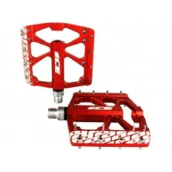 Pédales Plates ICE FAST Cnc Pedals Rouge