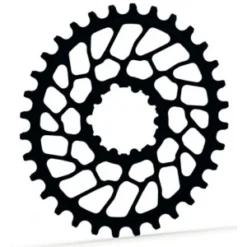 Plateau ABSOLUTE BLACK OVAL 34t Pour Sram BB30 Ou Superboost / Style XX1 / Offset 0mm