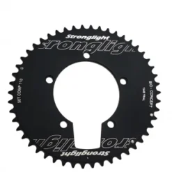 Plateau STRONGLIGHT BIO CONCEPT CT2 110mm 50 Dents Extérieur 10/11v. Noir Oval Time Trial CLM TT