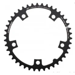 Plateau STRONGLIGHT CT2 130mm 42 Dents Intérieur 9/10v. Noir Ceramic Teflon