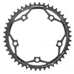 Plateau STRONGLIGHT CT2 130mm 53 Dents Extérieur 10/11v. Noir Ceramic Teflon