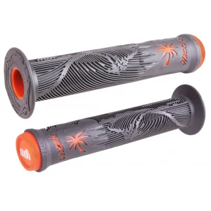 Poignées/Grips Bmx ODI Hucker Clarck Orange Noir Gris 1 Poignées/Grips Bmx ODI Hucker Clarck Orange Noir Gris