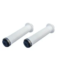 Poignées/Grips KINGSTAR Mushroom Lock-On 145mm Blanc