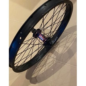 Roue Avant Bmx Custom KINK ATLAS 2 + STRANGER BALLAST Tie Dye 20" Street Park 1 Roue Avant Bmx Custom KINK ATLAS 2 + STRANGER BALLAST Tie Dye 20" Street Park