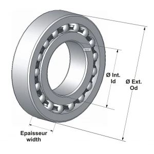 Roulement ENDURO Bearings 6801 LLB 12x21x5 ABEC 3 2 Roulement ENDURO Bearings 6801 LLB 12x21x5 ABEC 3 – Image 2