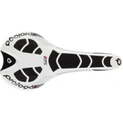 Selle PROLOGO NEW NAGO EVO CPC Tirox 141mm Blanc & Noir