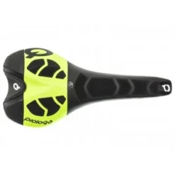 Selle PROLOGO SCRATCH 2 CPC NACK Carbon 134mm Noir & Jaune Fluo